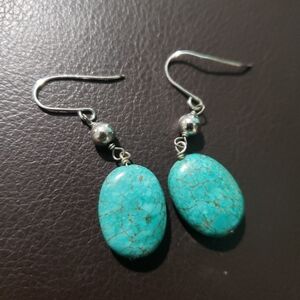 Blue Stone Earrings